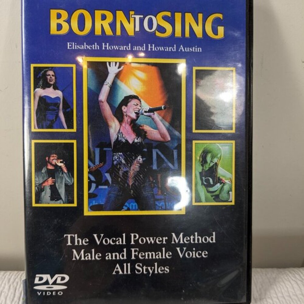 Born To Sing DVD Elizabeth Howard & Howard Austin Vocal‎ Power Method Lessons